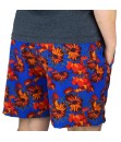 Short Estampado Tactel Elastano Extra Grande Bermuda Royal